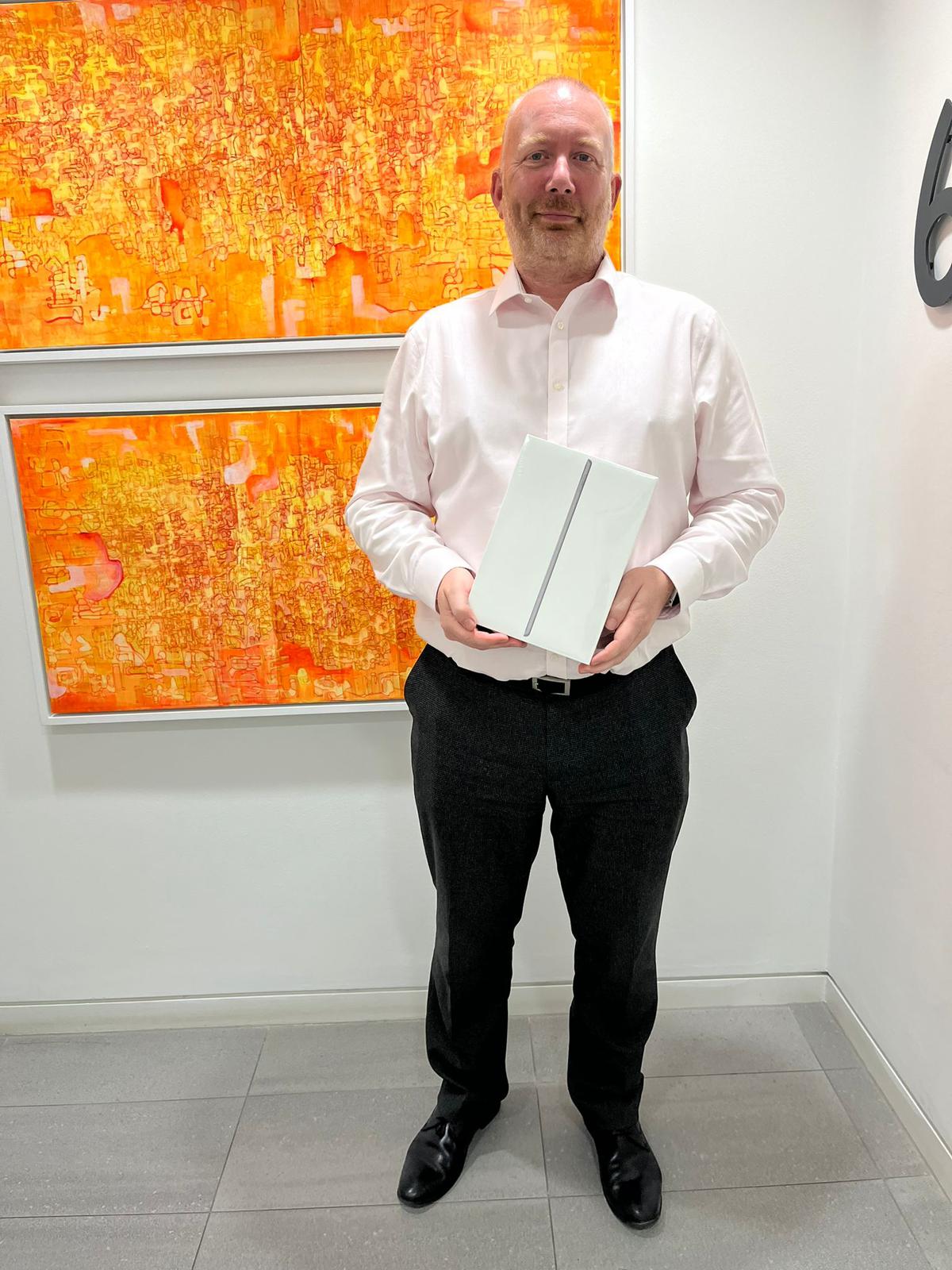 iPad Winner of Harness the business-boosting power of the latest digital innovations in insurance